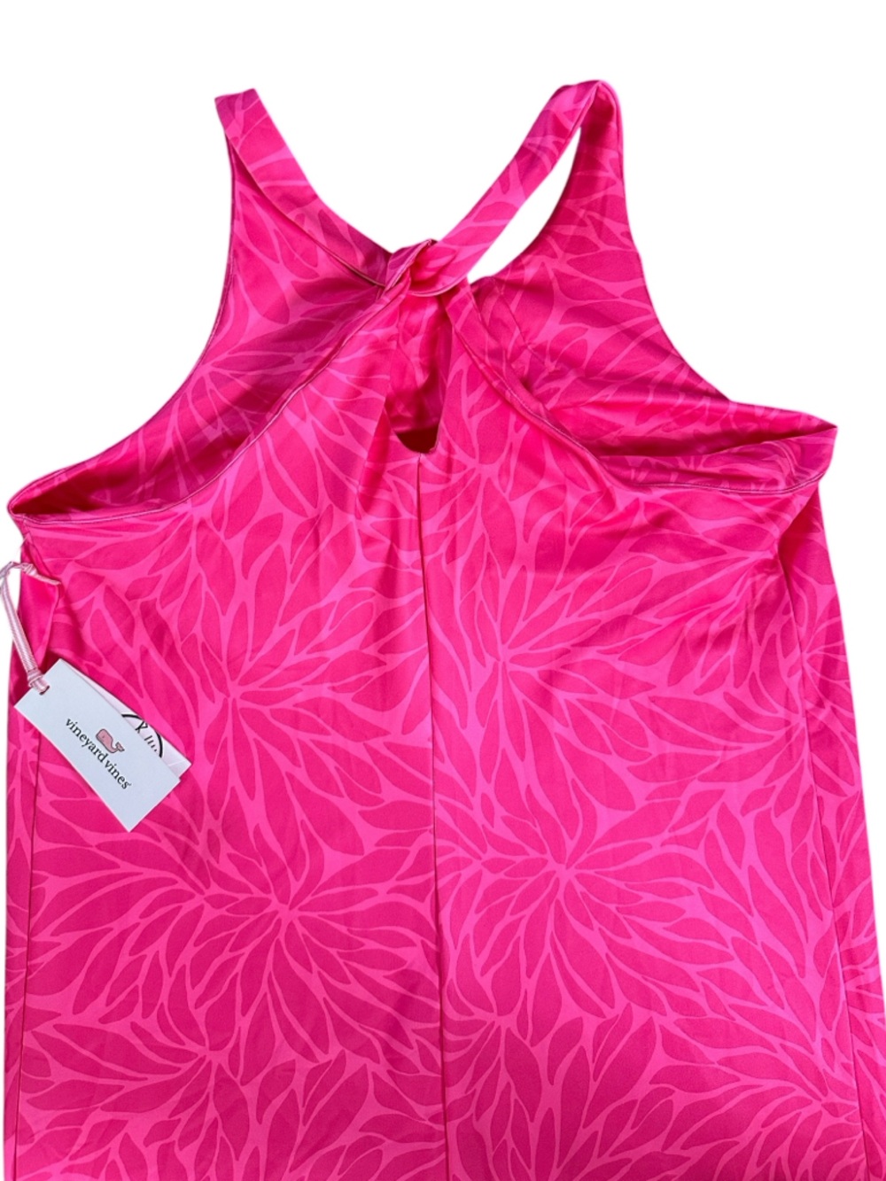 VINEYARD VINES Knockout Pink In Full Bloom Sankaty Swing Dress Sz Small - NWT! - Picture 5 of 10